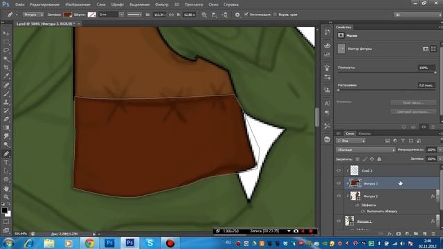 Видео урок рисование персонажа в photoshop cs6 вектор 2 часть смотреть онлайн