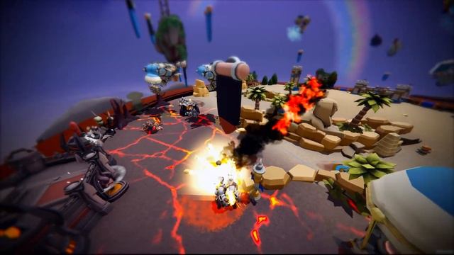 Skyworld Kingdom Brawl - Fresh Meat DLC Trailer [ESRB] смотреть онлайн