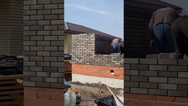 Ребята каменщики? #кладкакирпича #строительство #кладкакирпича #каменщик #казань #проектыкоттеджей смотреть онлайн