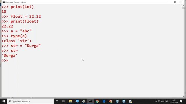 PYTHON tutorials || Session - 14 || by Mr. Nagoor Babu On 21-01-2020 @ 4PM