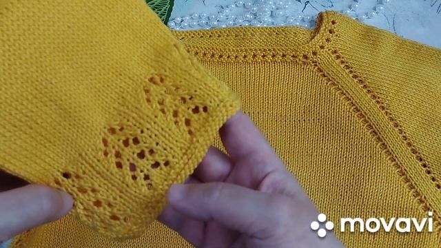 Вязание. ДЖЕМПЕР ИЗ ПРЯЖИ YARNART LUXOR. Готовая работа . Обзор. смотреть онлайн