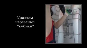 Изготовление ниши под РЩ в пеноблоке