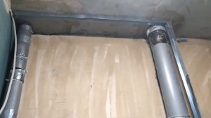 Ванная комната в новостройке.  Мурино.  часть первая. Черновая отделка.