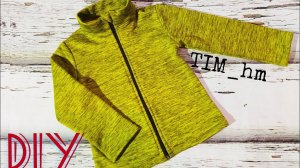 Как сшить кофточку из флиса |TIM_hm|