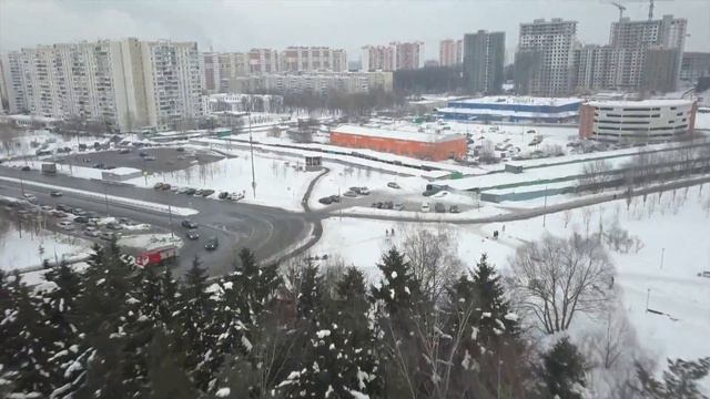 Северное и Южное Бутово 2018 03 03 (DJI Mavic Pro) смотреть онлайн