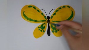 ИЗО 1 класс. Узоры на крыльях