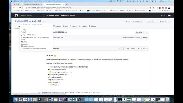 How to showcase your github profile  #github #readme  #githubtutorial #githubpages #coding