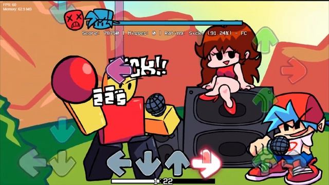 FNF vs Roblox Baller смотреть онлайн