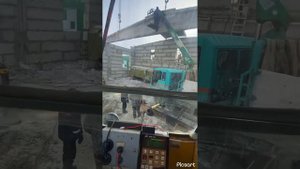 Монтаж фермы 13тонн в 2 крана . Кс 45717. Будни автокрановщика