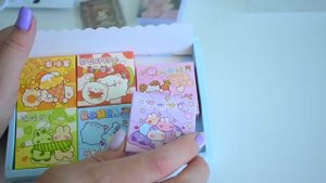 РАСПАКОВКА   ПОСЫЛКА С КАНЦЕЛЯРИЕЙ перезолив с канала-Viktoriya Krokus!!!!!