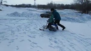 Детский снегоход Снежок