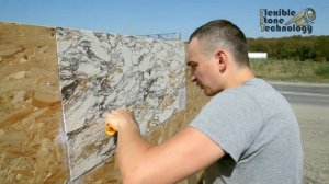 Фактурный Гибкий камень "FST" от производителя.