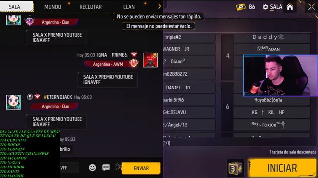 Salas por PASE y rank TOP 1 AWM / Salas privadas/ Freefire directo смотреть онлайн