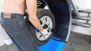 Обнуление вала на балансировочном станке хоффман 6300-2Р