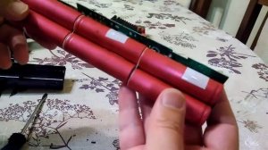 Inside TOSHIBA PA3534U-1BRS laptop battery we can find 6x Sanyo 18650 cells