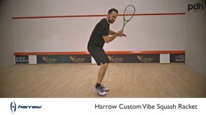 Harrow Squash Racket Reviews: Part one - Custom Vibe by PDHSports.com