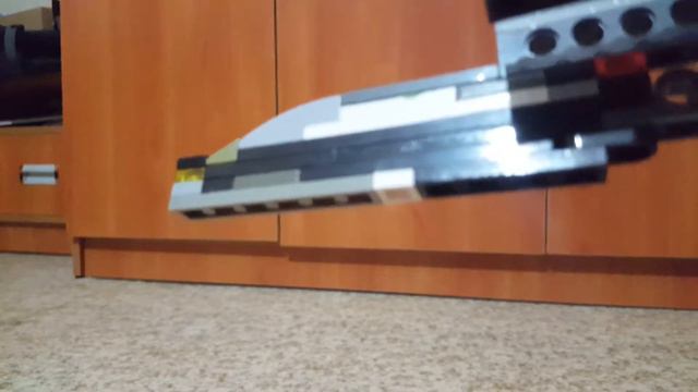 Зделал двустволку из лего