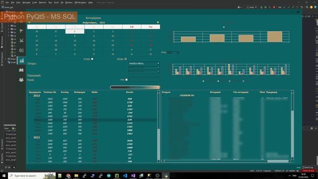 ASP.NET MVC, MSSQL, and Python Projects