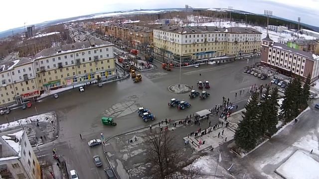 День ЖКХ 2016 в Первоуральске с высот смотреть онлайн