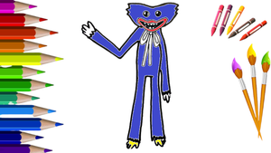 Как нарисовать Хаги Ваги. Рисуем персонажа