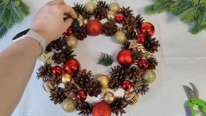 Венок новогодний