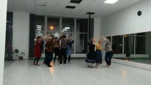 Танец "Гапак у тройках". "Беларускія народныя танцы ў Магілёве" ў Фітнэс-клубе "Атлантис", 28.10.23