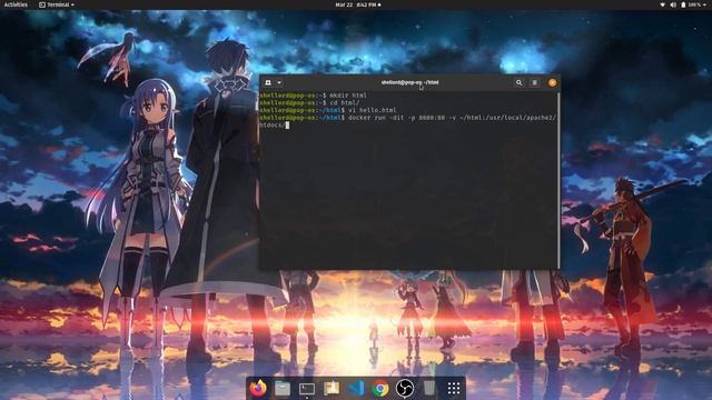 Apache webserver on Docker Linux смотреть онлайн