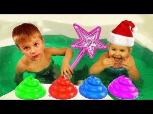 learn colours for kids with Paw Patrol toys and Colored soap Finger family song nursery rhymes