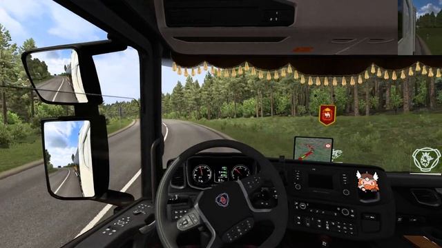 ETS2.Карта Сибири.Рейс Орск-Салават. смотреть онлайн
