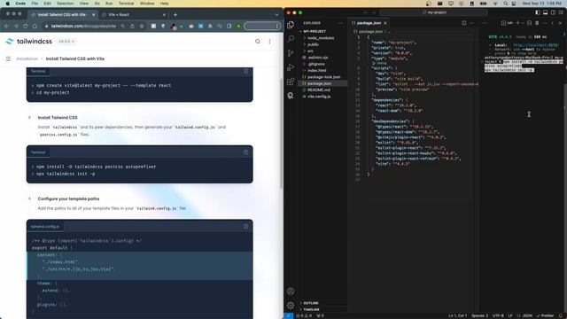 React Tutorial: Set Up Tailwind CSS With React (2023) смотреть онлайн