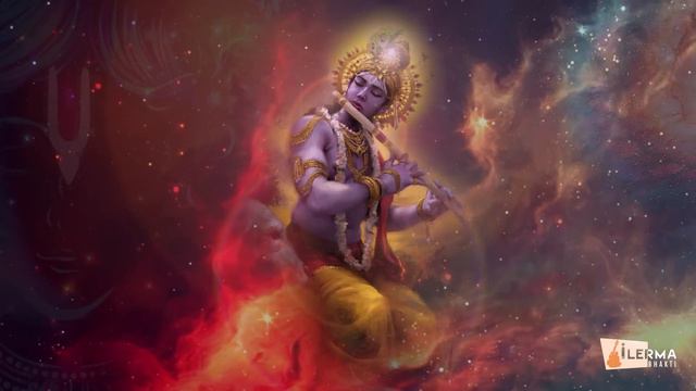 Krishna Playing Flute In Vrindavan || Relaxing Music || Flute Music, Positive Energy, Healing Musi смотреть онлайн