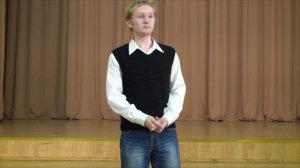 "Ванька-встанька" Е.Евтушенко. Читает Кузнецов Никита.