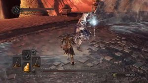 DARK SOULS II: Сгоревший Король Слоновой Кости без урона. | DARK SOULS II: No hit Burnt Ivory King.