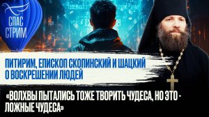 ПИТИРИМ, ЕПИСКОП СКОПИНСКИЙ И ШАЦКИЙ О ВОСКРЕШЕНИИ ЛЮДЕЙ