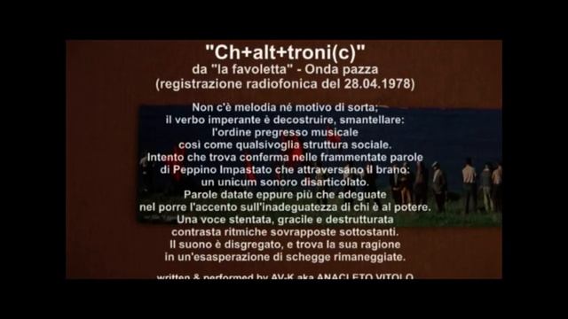 Peppino Impastato _ Munnizza _ Anacleto Vitolo   Ch+alt+tronic