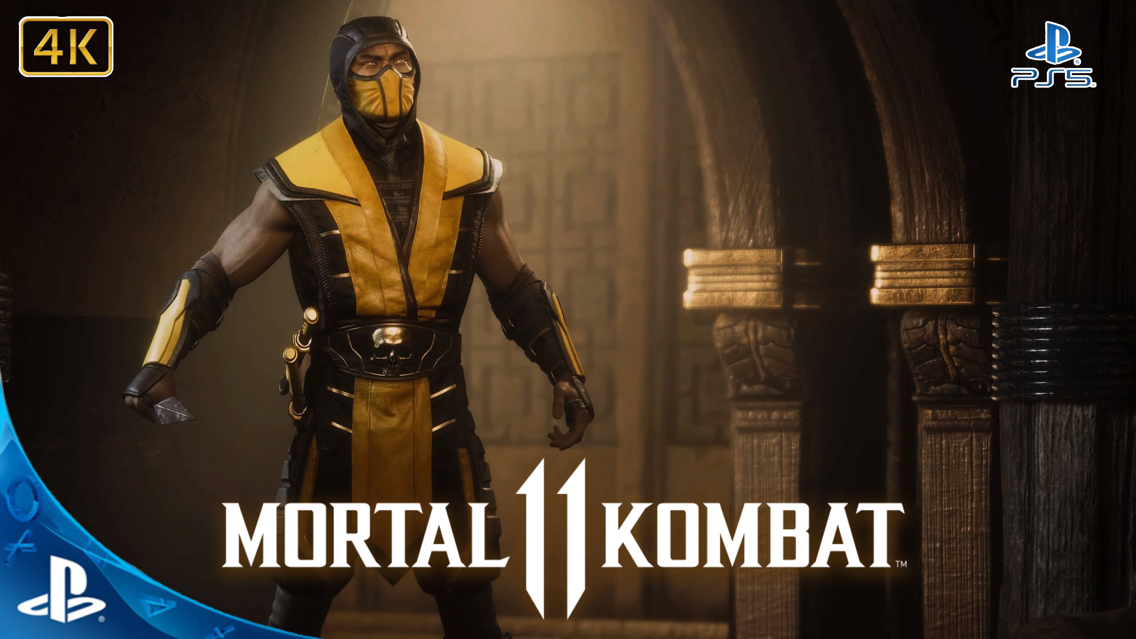 Mortal Kombat 11.Ultimate.Прохождение Сюжета.Часть 1.Монахи Шаолиня.Адское Пламя.4K.MK11.PS5.