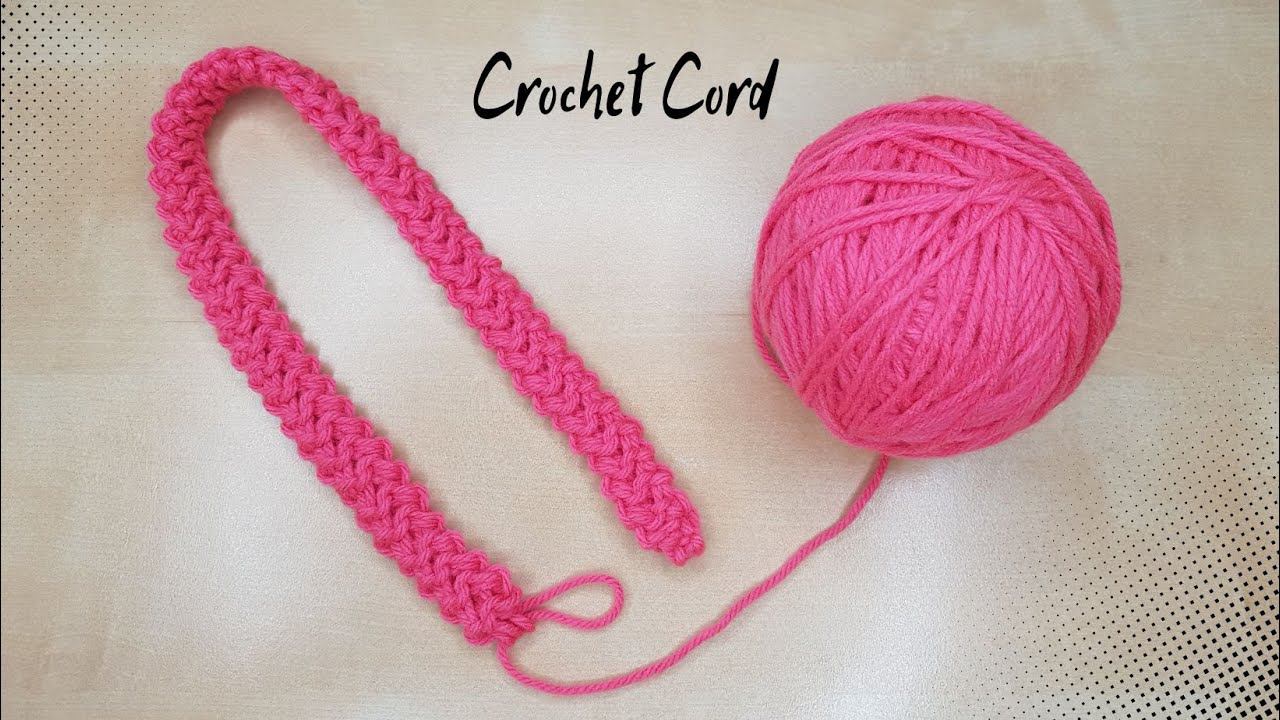 Easy and Beautiful Crochet Cord смотреть онлайн
