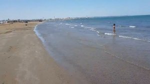 Пляжи Каспийского моря. Пляж Шювялан.