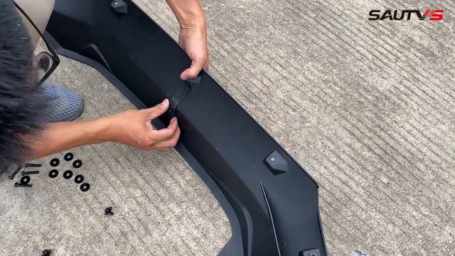 Installation of SAUTVS Wider Fender Flares Kit for Kawasaki Teryx KRX 1000 2020~2022 смотреть онлайн