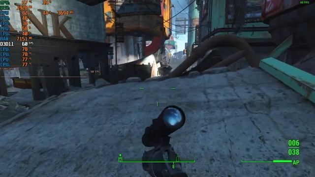 Fallout 4 on GTX 1650 Laptop смотреть онлайн
