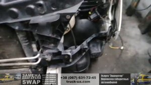Меняем OM 646 на ОМ612 2.7 CDI. SWAP.