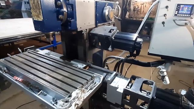 Модернизация Фрезерного станка по металлу (установка ЧПУ)