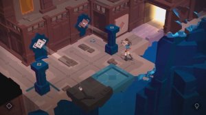 Lara Croft Go прохождение зеркало духов 1-4