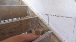 Опалубка для бетонной забежной лестницы своими руками!