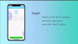 Беспроводная мини камера с Wi Fi, 1080P  Подключение к приложению V380 Pro