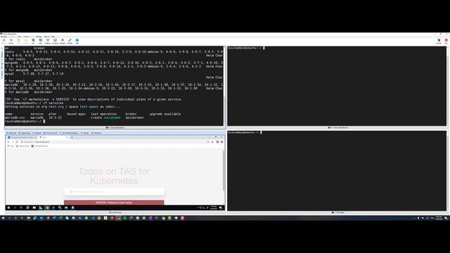 Tanzu Application service for Kubernetes demo смотреть онлайн