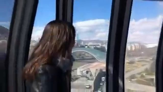 Тбилиси с высоты птичьего полета смотреть онлайн