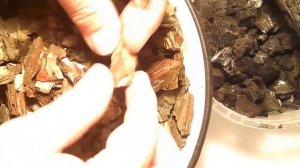 Подготовка коры для посадки орхидей