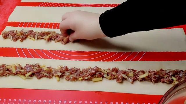 ?Манты розочки на сковороде ???