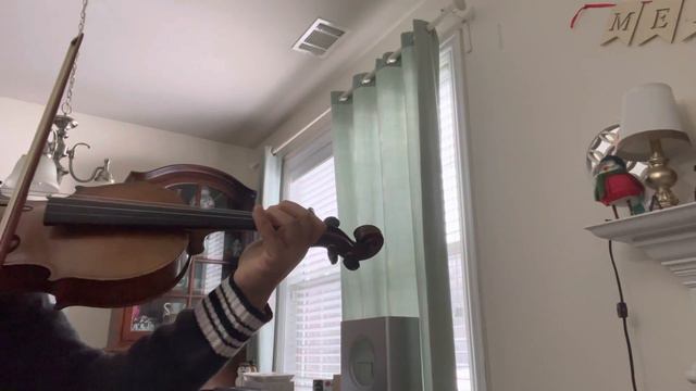 Passacaglia by J. Halvorsen, measure 49-56, metronome quarter =54, GUIDE recording смотреть онлайн